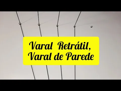 Download MP3 Varal Retrátil e de Parede - Simples, Eficiente e fácil de Fazer