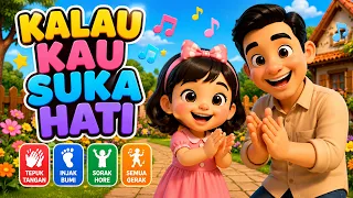 Kalau Kau Suka Hati | Lagu Anak Indonesia | Animasi 3D Lucu | Indo Puppets