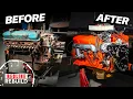 Restoration Time-Lapse: MOPAR 440 V-8 Engine \u0026 Vintage Ford Race Car | Redline Rebuild