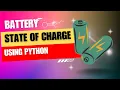 Coulomb Counting Method Li-ion State of Charge Calculating using Python