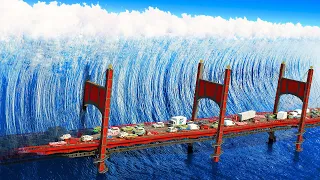 Tsunami vs Bridge Destruction