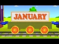 Download Lagu Months of the year song - 3D Animaton Preschool Nursery rhymes for children