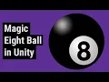 Magic 8 Ball in Unity
