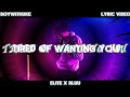 Download Lagu BoyWithUke - Tired Of Wanting You (Lyric Video) (With @BluuLUVSchandol)