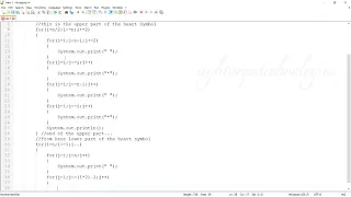 program to print symbol with