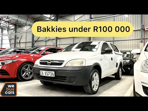 Download MP3 Bakkies for Someone with a budget of Under R100 000 at Webuycars !!