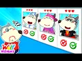 Don't Choose The Wrong Mommy Wolf! Which Mom Is The Best? | Funny Stories Cartoon for Kids