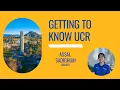 Getting to Know UCR Assal Sadighian