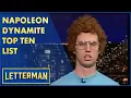 Napoleon Dynamite Top Ten Signs You re Not The Most Popular Guy In High School Letterman