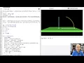Modeling a tipping stick with springs and python