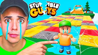 JUGUÉ los MAPAS ABANDONADOS de STUMBLE GUYS...