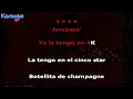 Cris MJ - Botellita De Champagne (KARAOKE - INSTRUMENTAL)  Las Filtradas