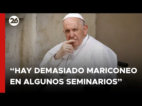 Download MP3 VATICANO | El Papa Francisco insta a los obispos a no admitir a seminaristas homosexuales