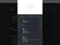 Animated Toggle Button Dark Mode HTML CSS