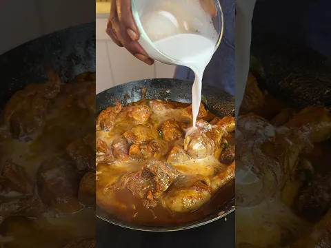 Chettinad Chicken Curry with lemon rice Recipe #shorts