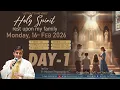 Lagu Listen to His Voice - Holy Spirit rest upon our family - Day 1