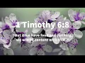Men Bible Study - 1 Timothy 6 8