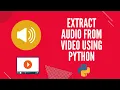 Extract from using python converter editor python