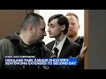 LIVE Robert Crimo III sentenced for Highland Park mass shooting