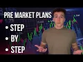 How To Create The PERFECT Pre Market Plan