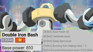 The Strongest Double Iron Bash Ever Created Pokemon Showdown