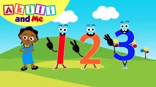 Number Three Song Counting Songs By Akili And Me Cartoons For Preschoolers 
