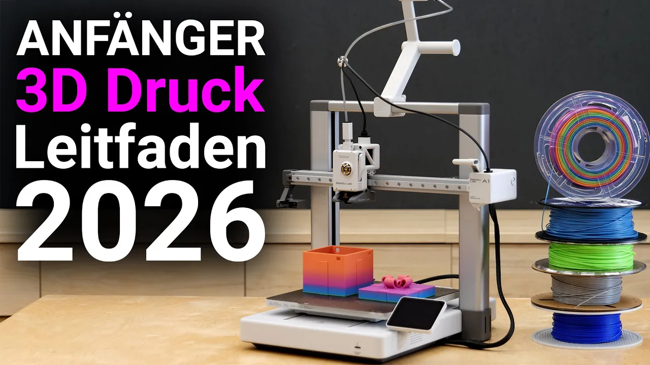 3D-Druck für Einsteiger: Alles, was ihr wirklich wissen müsst