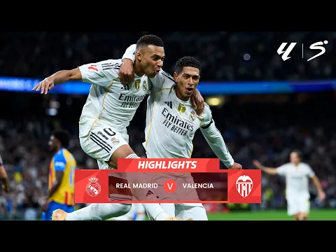 Video Thumbnail: Real Madrid v Valencia | Match Highlights | La Liga EA Sports Matchday 11