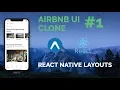 Airbnb UI Clone React Native Expo Layout Series