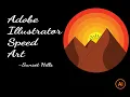 Illustrator Speed Art - Sunset