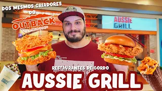 AUSSIE GRILL - E O SEU ABSURDO CONE DE CHOCOLATE COM FRANGO E QUEIJO