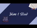 HTML Tutorial Inline Block