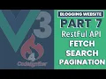 Part 7 Fetch Search and Pagination in CodeIgniter 4