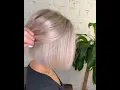 Ash blonde bob hairstyles - emmahairpiece