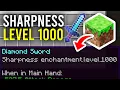 How To Get Sharpness 1000 In Minecraft - Full Guide