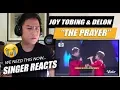 Lagu Joy Tobing and Delon - The Prayer | SINGER REACTION