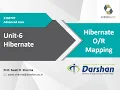 Unit 6 3 Hibernate OR Mapping