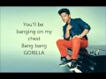 Download Lagu Bruno Mars - Gorilla (Lyric Video)