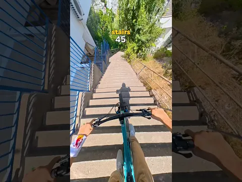 Alanya’nın en uzun basamakları?😳 Shot on: DJI Osmo 360 #360camera #dji #osmo360 #mtb #downhill