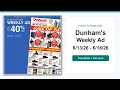 Dunham s Weekly Ad 26 - 26 Top Deals