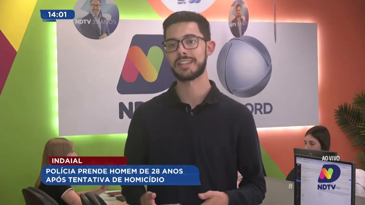 Polícia prende homem de 28 anos após tentativa de homicídio
