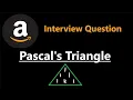 PASCALS TRIANGLE PROBLEM C MOHAMMED FRAZ CODE SHEET