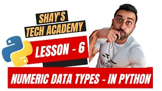 Python For Beginners Lesson 6 - Numeric DataTypes Operators