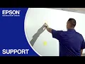 Epson BrightLink Projector Calibrate the Projector