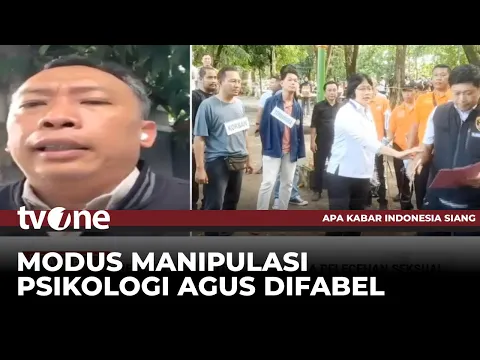 Respon Komisi Disabilitas Soroti Rekonstruksi Kasus Pelecehan Seksual Agus