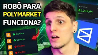 Testei um ROBÔ para POLYMARKET que promete $1000 por semana - Deu certo?