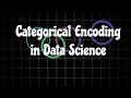 Categorical Encoding Basic of data science Data analysis