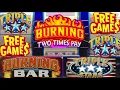 Biloxi Old School Triple Stars Burning Bar Classic Slots