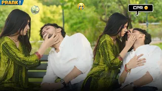 SNAKE BITE PRANK ON RUHI🥵 || CPR🤭 || Harshit PrankTv