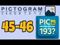 PICTOGRAM Picture Cryptogram 45 46